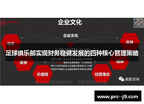 足球俱乐部实现财务稳健发展的四种核心管理策略